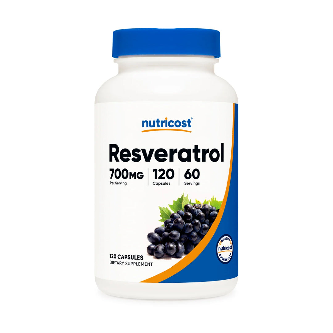 Resveratrol 120 cápsulas Nutricost