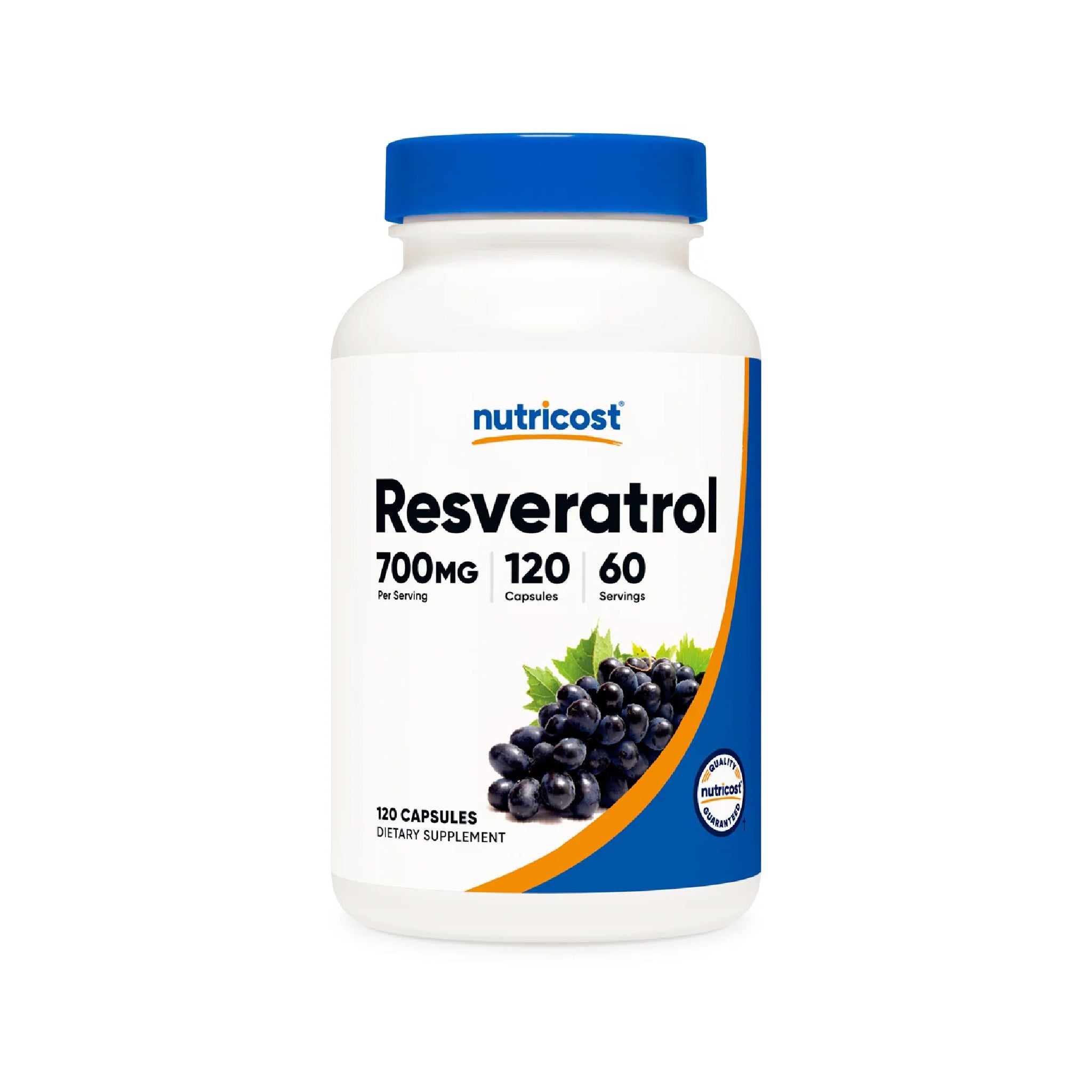 Resveratrol 120 cápsulas Nutricost