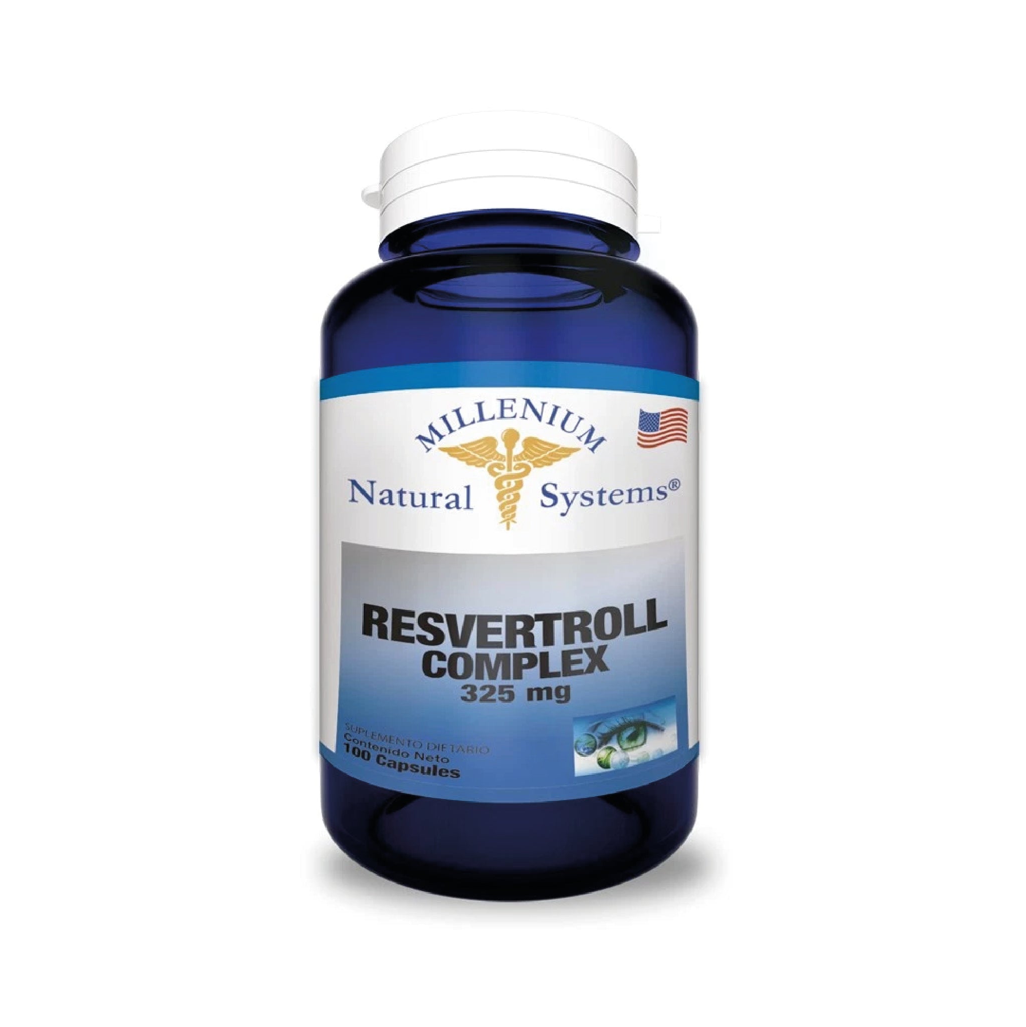 Resvertroll Complex 100 Capsulas Natural Systems