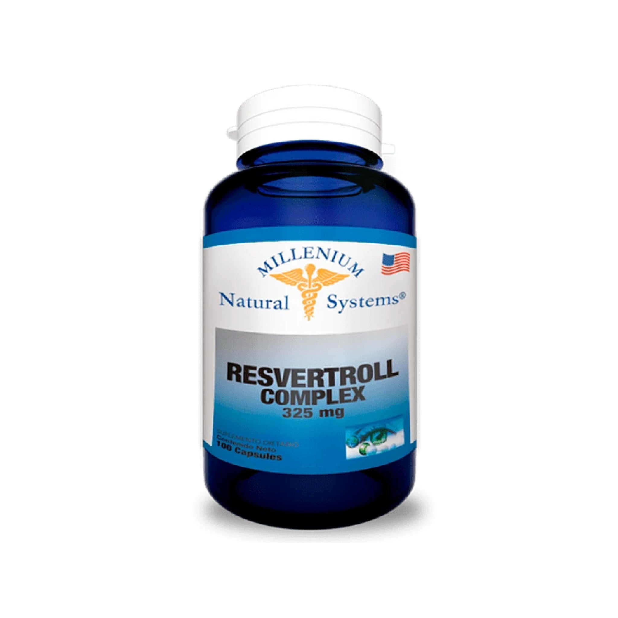 Resvertroll Complex x 100 Cápsulas Natural Systems