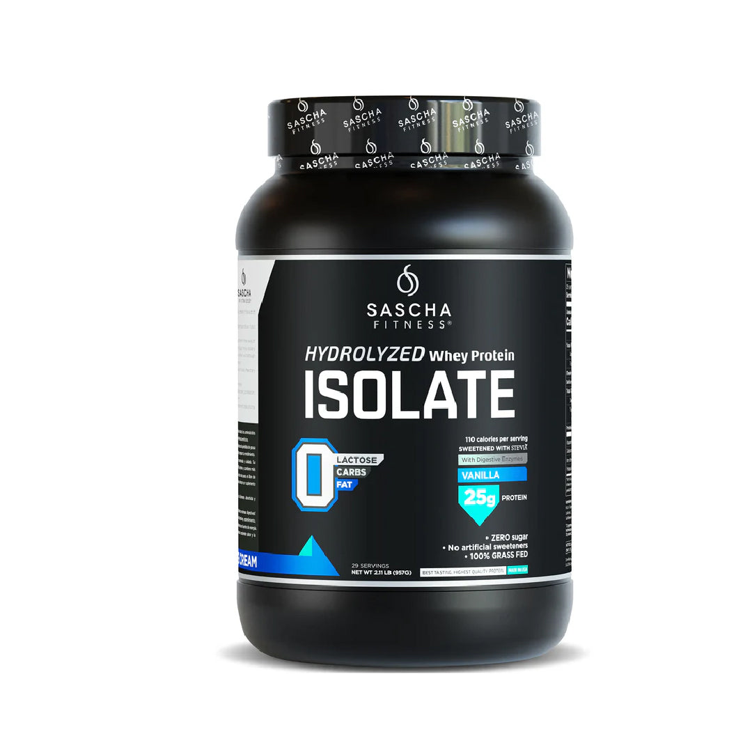 Proteína Hidrolizada Whey Protein Isolate 2.17 Libras - Sascha Fitness
