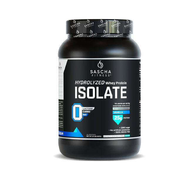 Proteína Hidrolizada Whey Protein Isolate 2.17 Libras - Sascha Fitness
