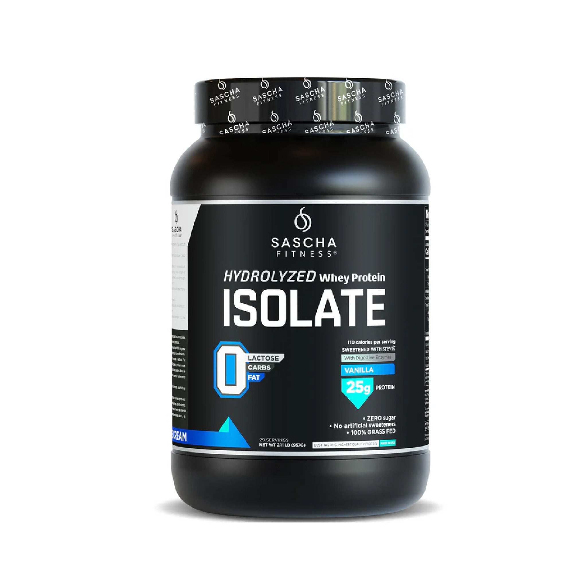 Proteína Hydrolyzed Whey Protein Isolate 2.17 Libras Sascha Fitness