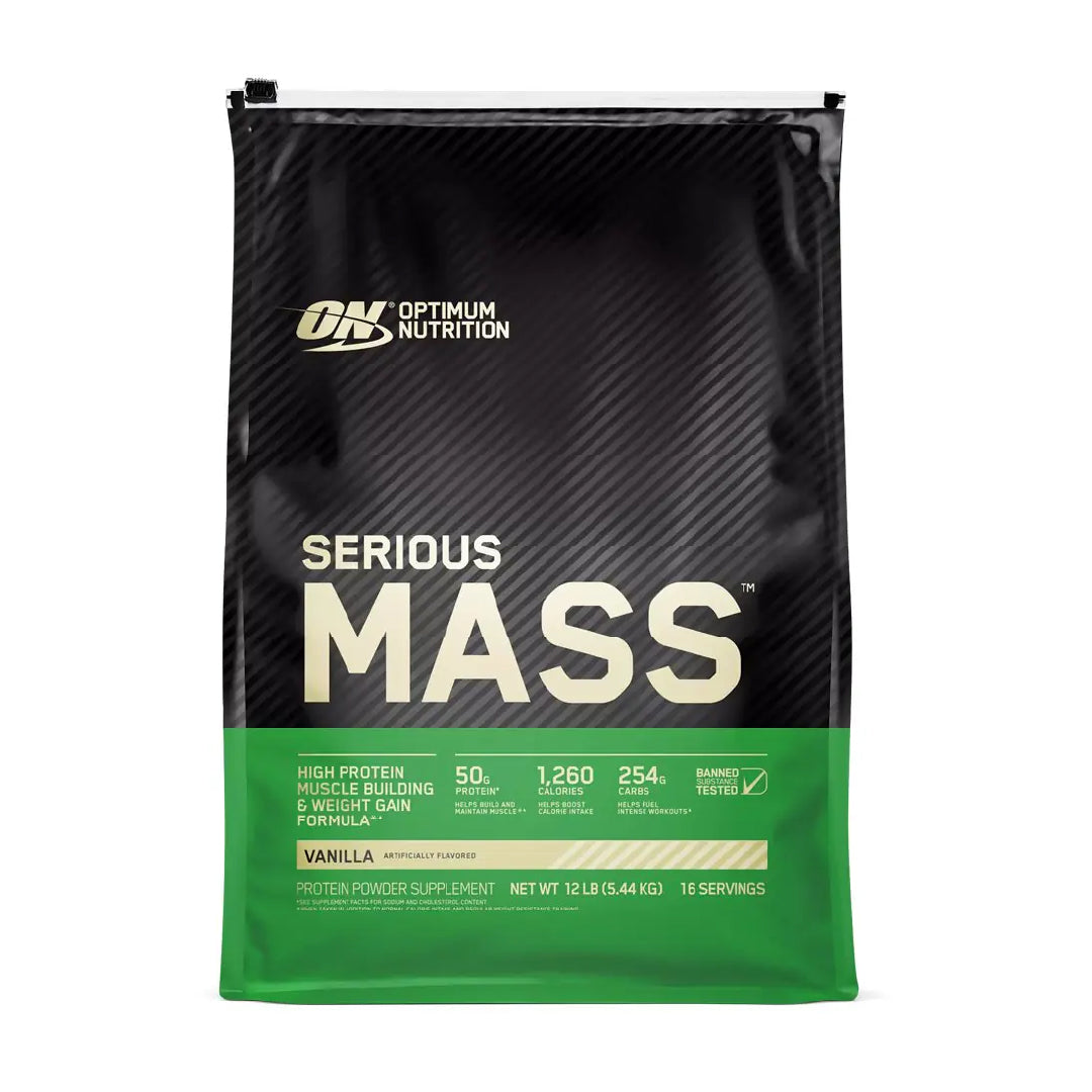 Proteína Serious Mass 12 Libras Optimum Nutrition