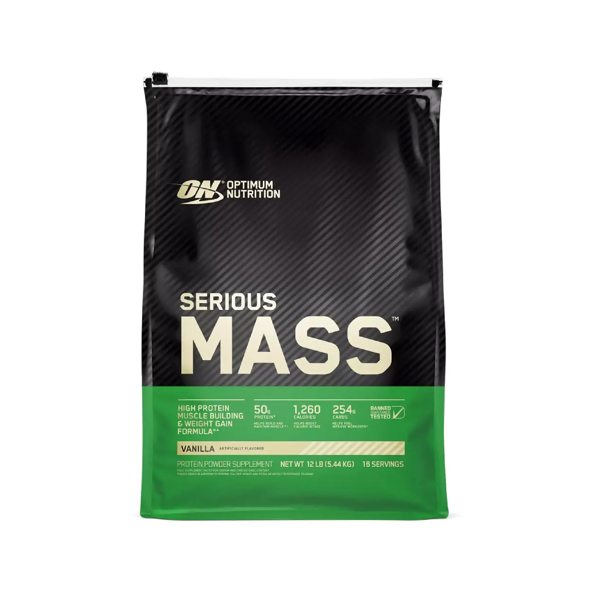 Proteína Serious Mass 12 Libras Optimum Nutrition