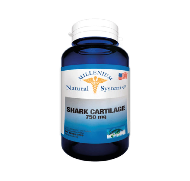 Shark Cartilage 90 Capsulas Natural Systems