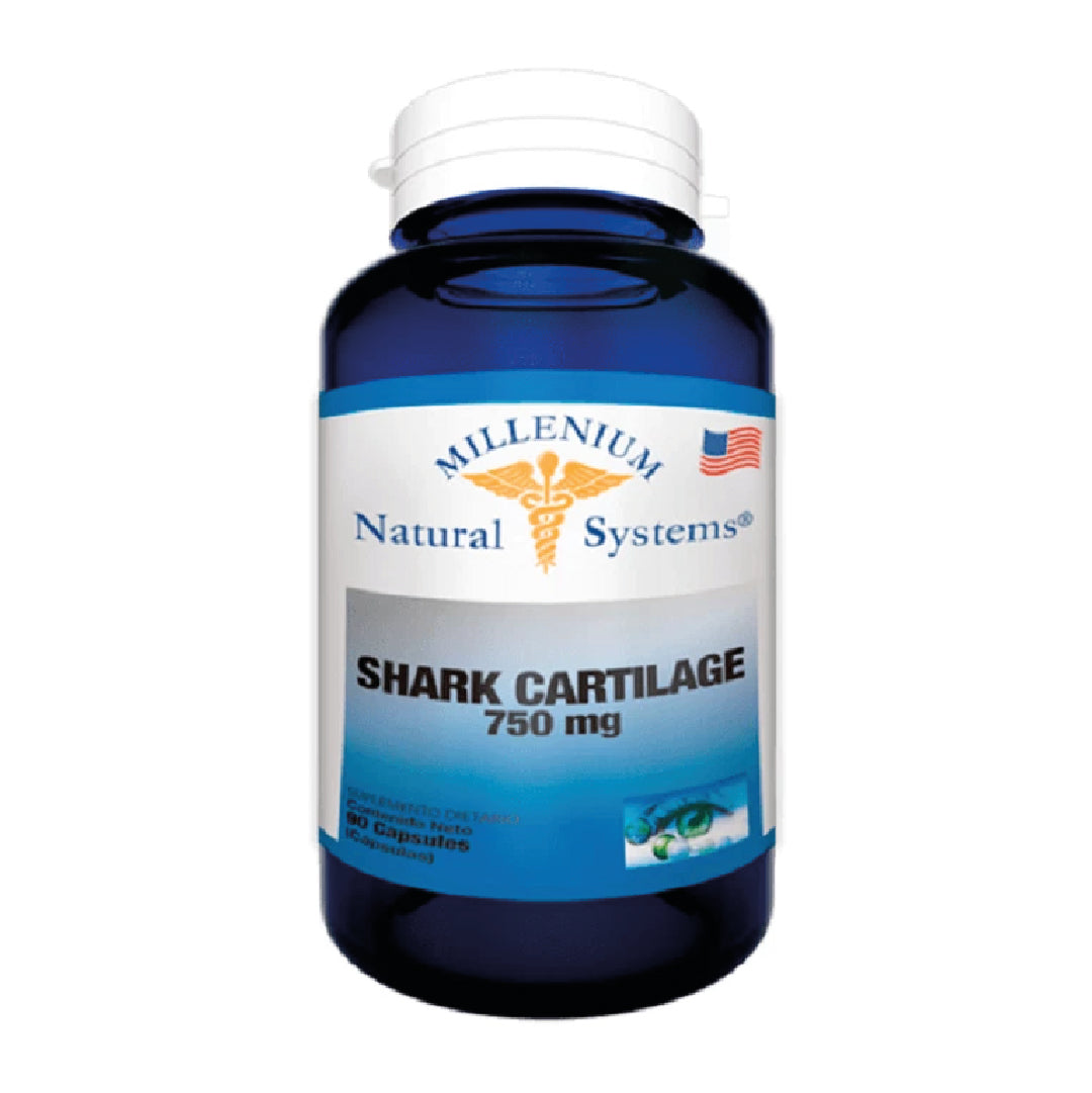 Shark Cartilage 90 Capsulas Natural Systems