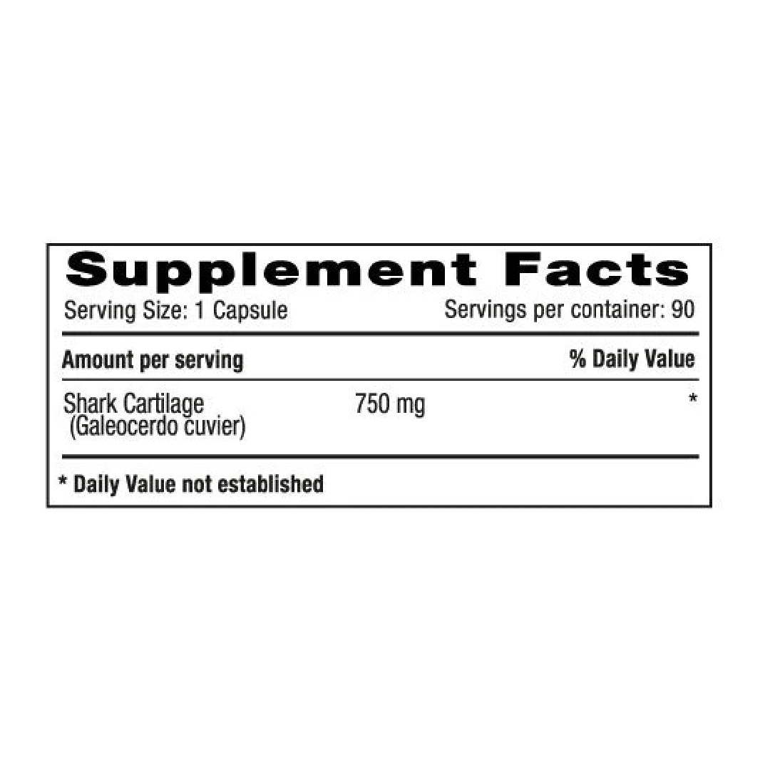 Shark Cartilage x 90 Capsulas Natural Systems