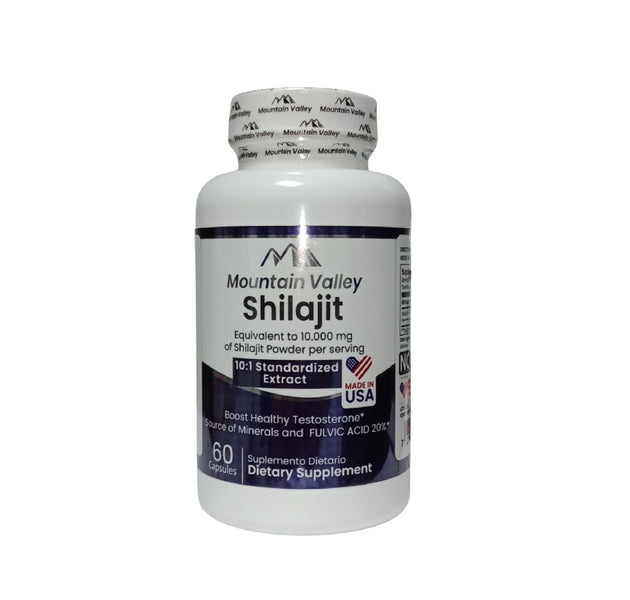 Shilajit 60 Cápsulas Mountain Valley