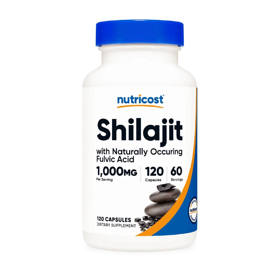 Shilajit 120 cápsulas Nutricost