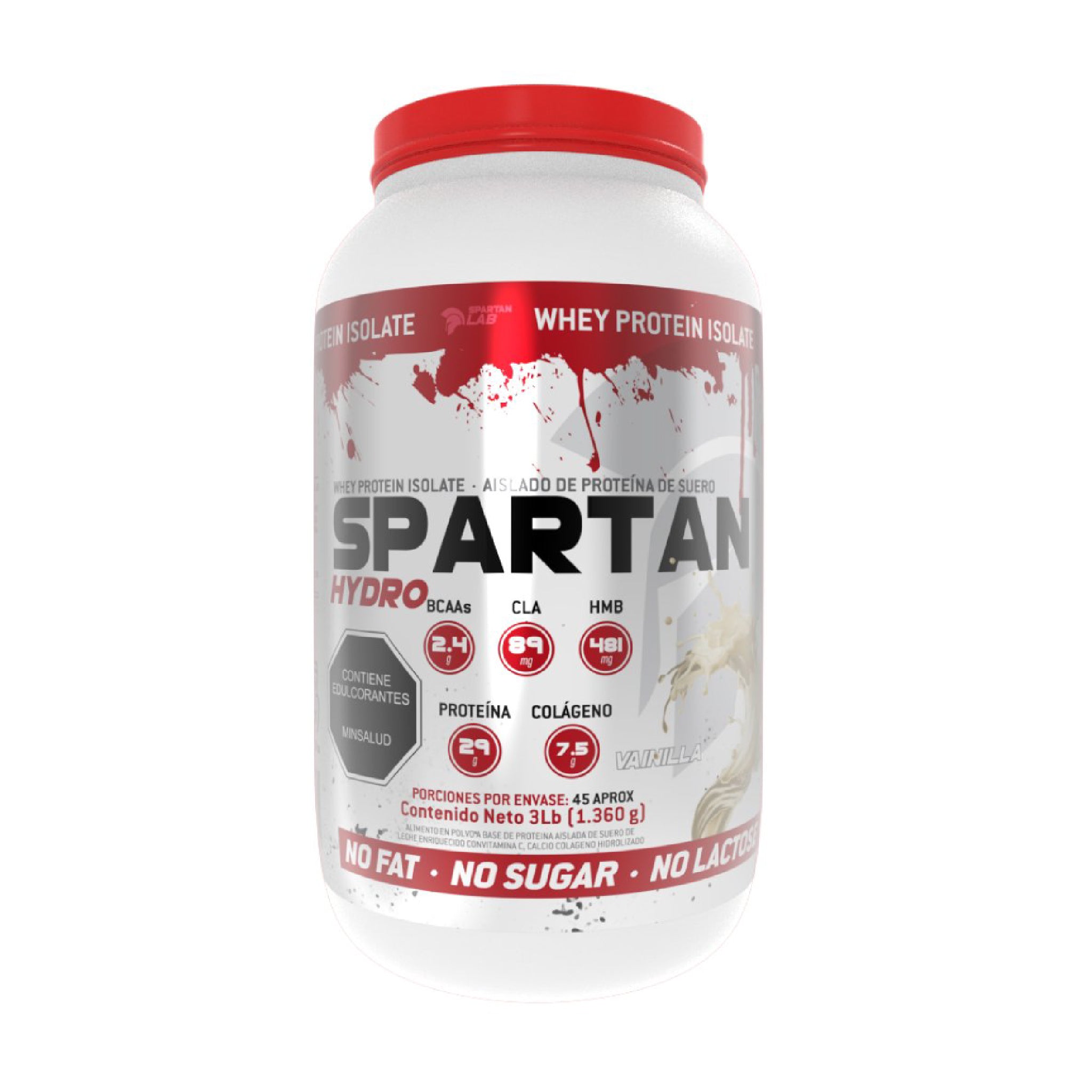 Proteina Spartan Hydro 3 lb Spartan Lab