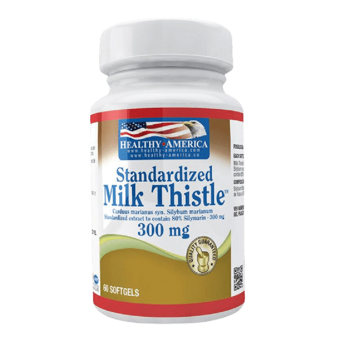 Milk Thistle 60 capsulas Healthy America