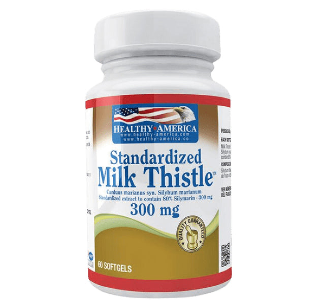 Milk Thistle 60 capsulas Healthy America
