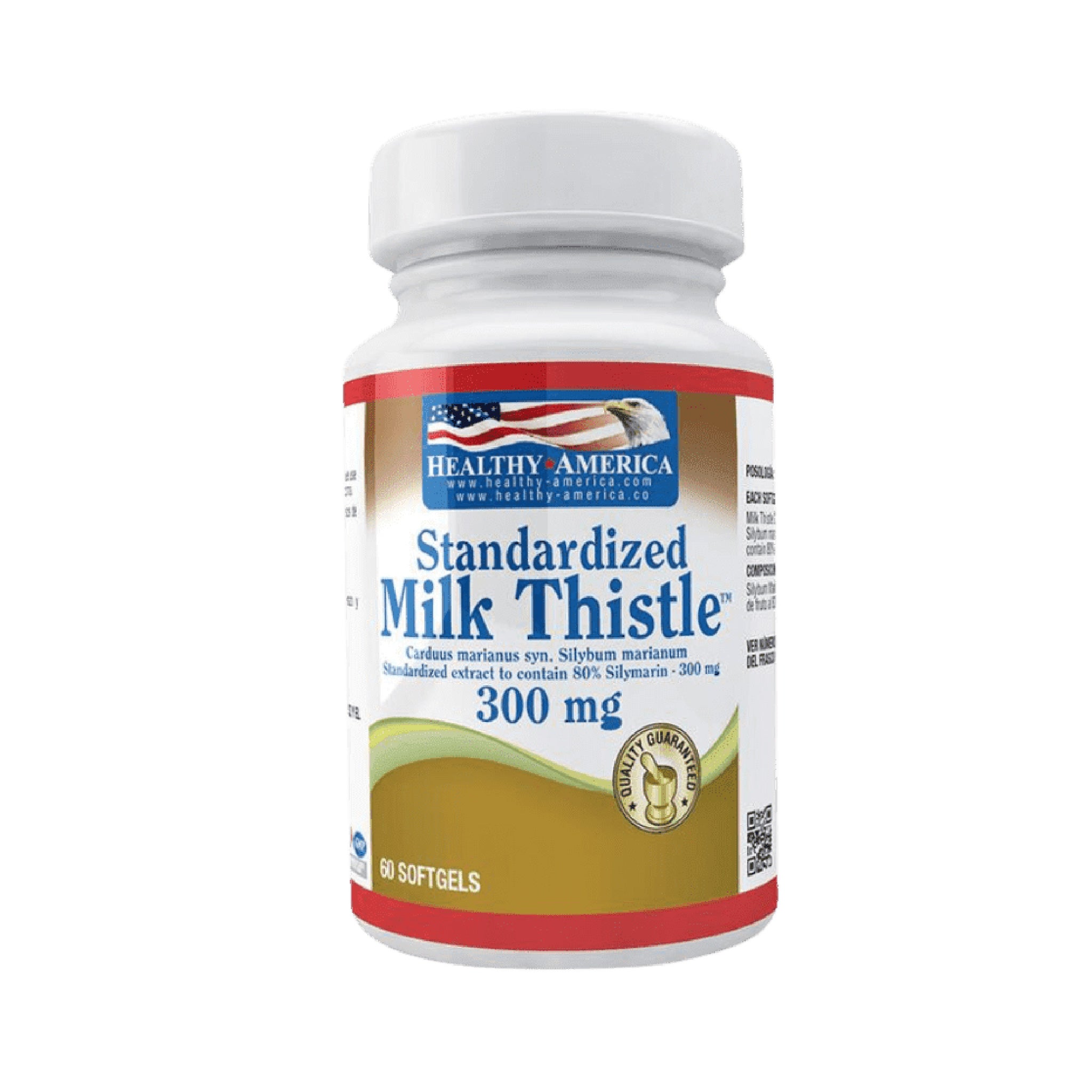 Milk Thistle 60 capsulas Healthy America