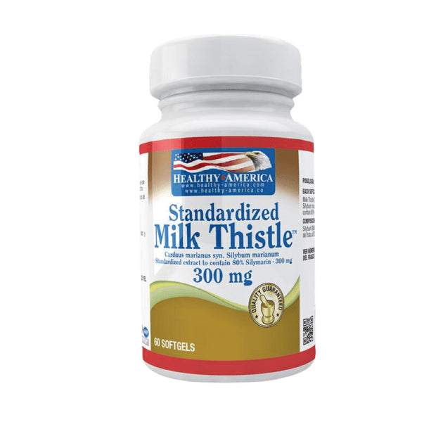 Milk Thistle 60 capsulas Healthy America