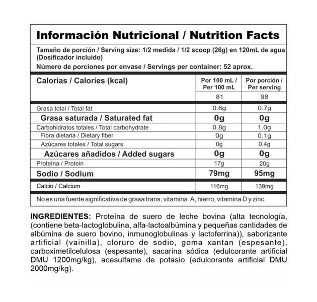 Proteína Bi-pro Classic 3 Libras Nutramerican Pharma