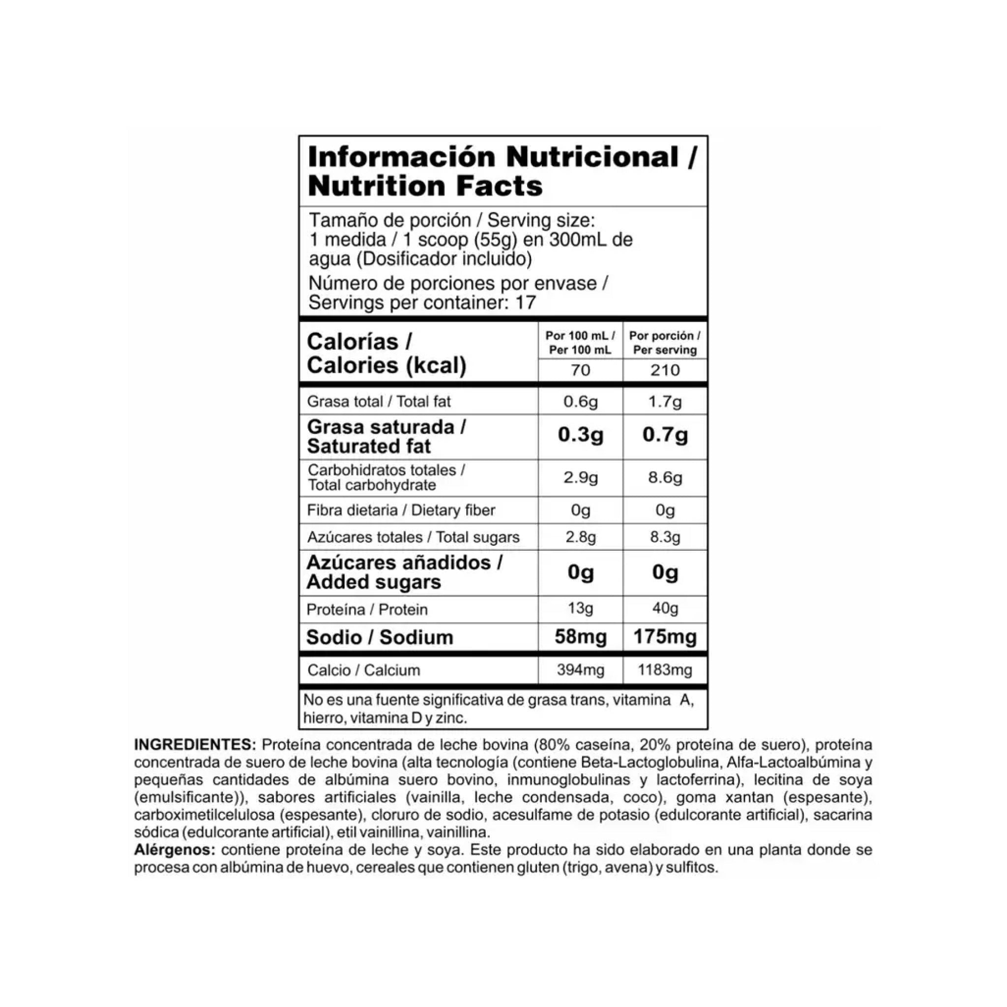 Proteína Bi-Pro Complex 2 Libras Nutramerican Pharma