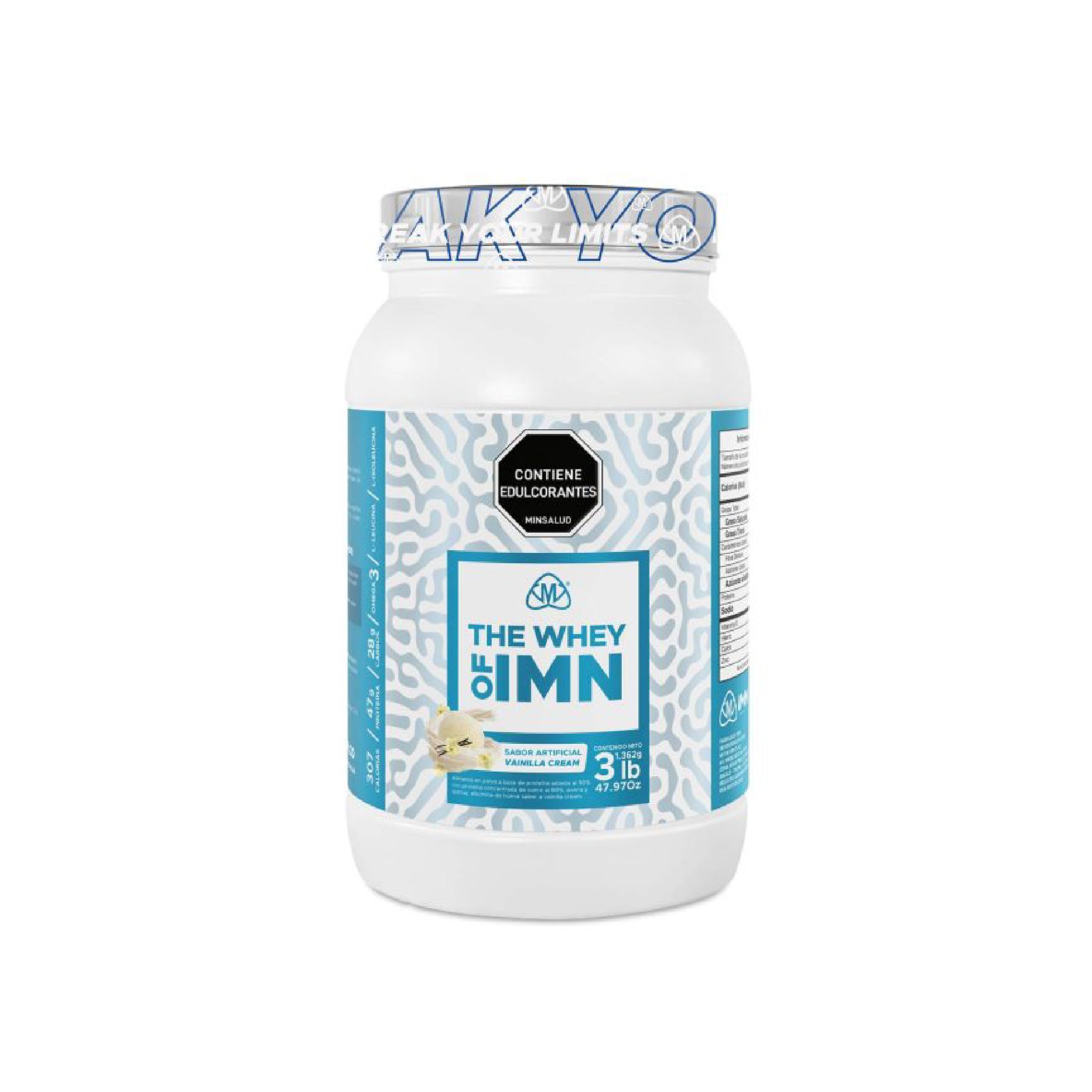 Proteína The Whey Of Gain 3 Libras IMN Nutrition