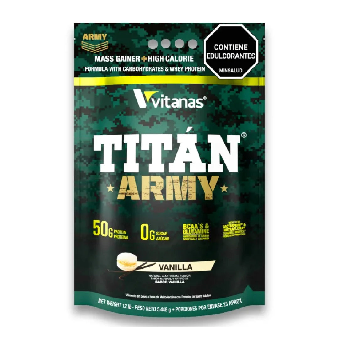 Proteína Titan Army 1000 - 12 Libras Vitanas