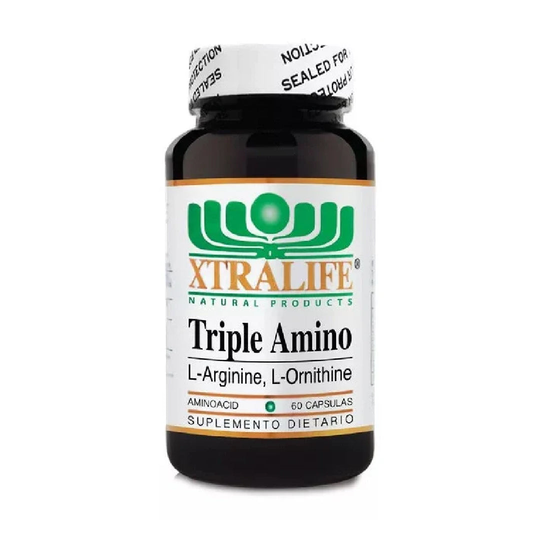 Triple Amino L Arginine L Ornithine 60 capsulas Xtralife
