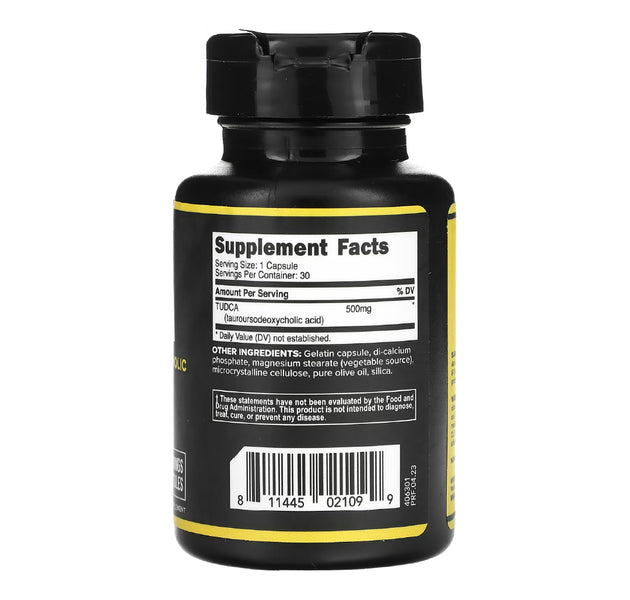 Tudca - 30 Capsulas de Nutricost.