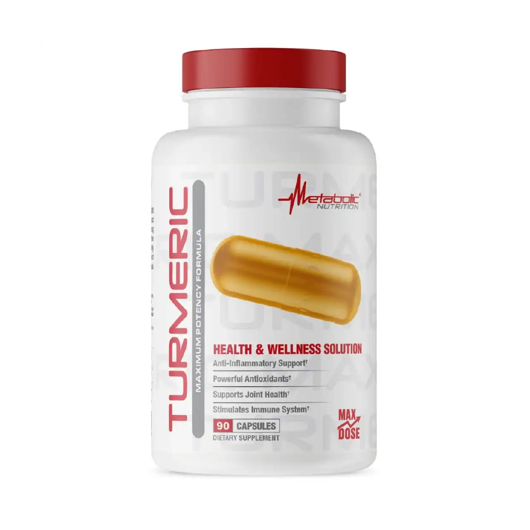 Turmeric 90 Capsulas Metabolic Nutrition