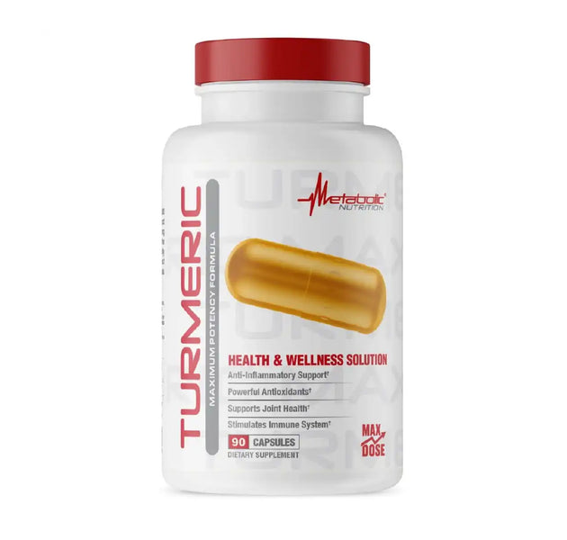 Turmeric 90 Capsulas Metabolic Nutrition
