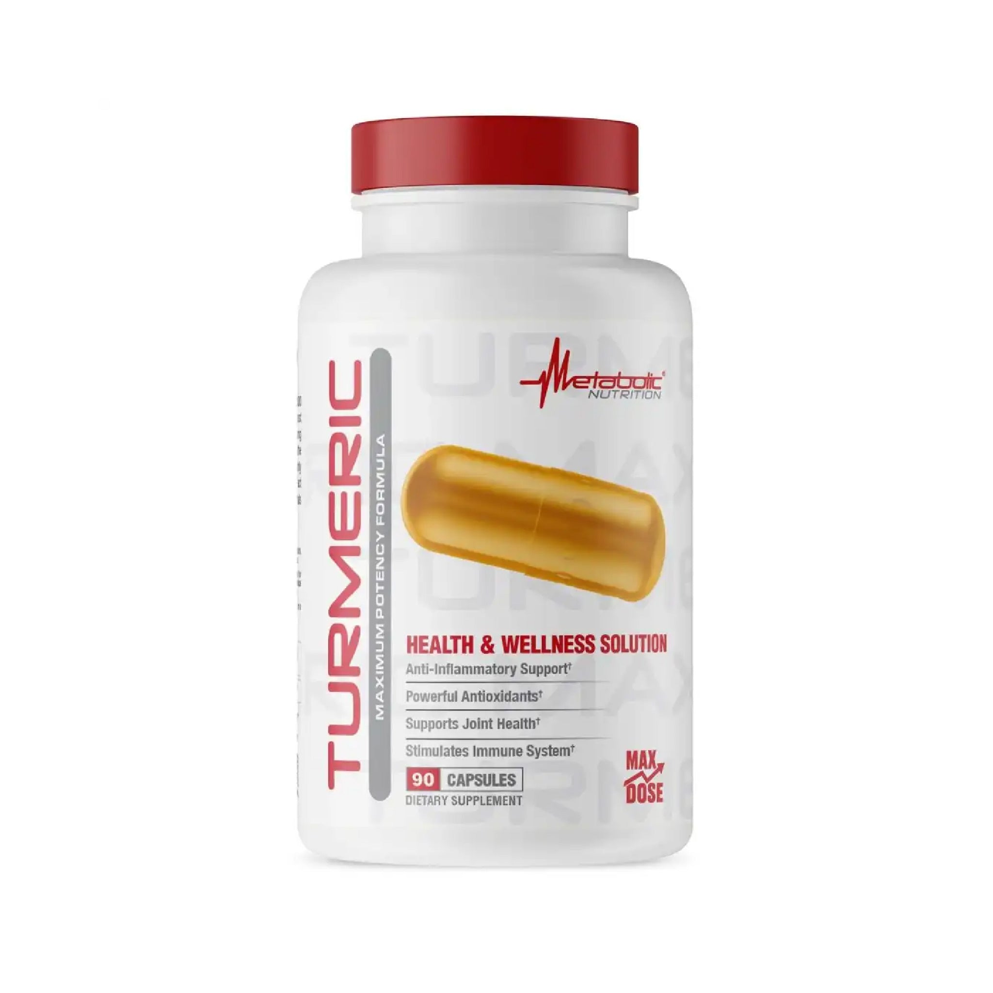Turmeric 90 Capsulas Metabolic Nutrition