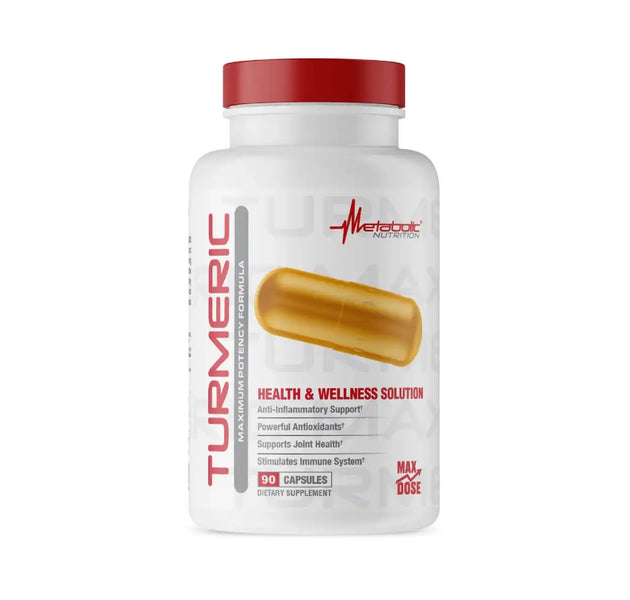 Turmeric 90 Capsulas Metabolic Nutrition