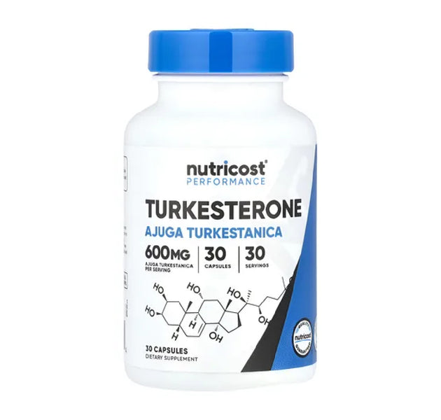 Turkesterona - 30 Cápsulas de Nutricost