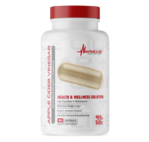 Vinagre De Sidra De Manzana 90 Capsulas Metabolic Nutrition