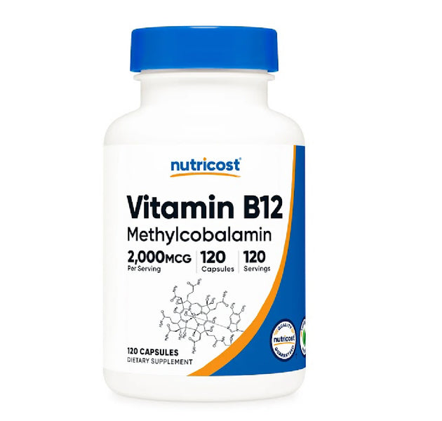 Vitamina B12 120 Capsulas Nutricost