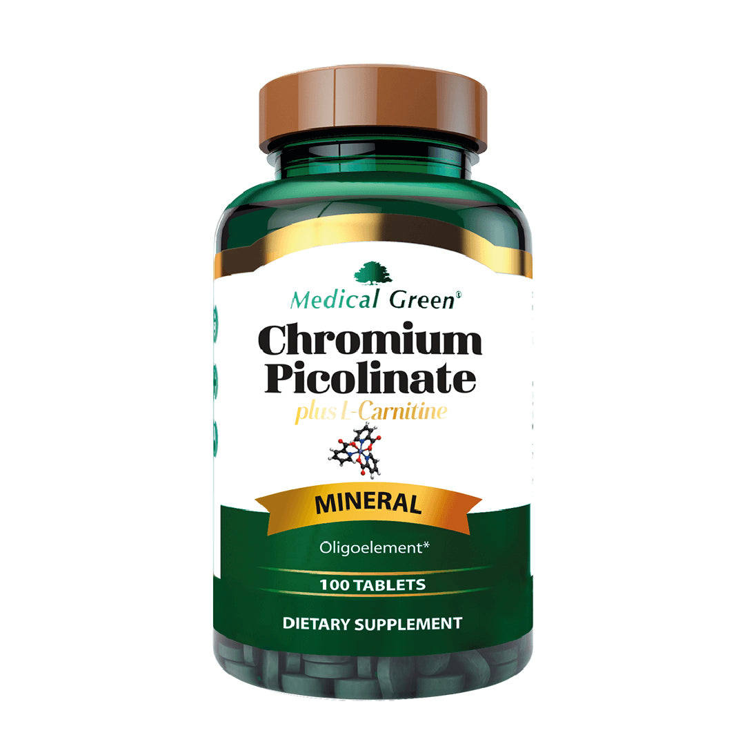 Chromium Picolinate 100 Capsulas Medical Green