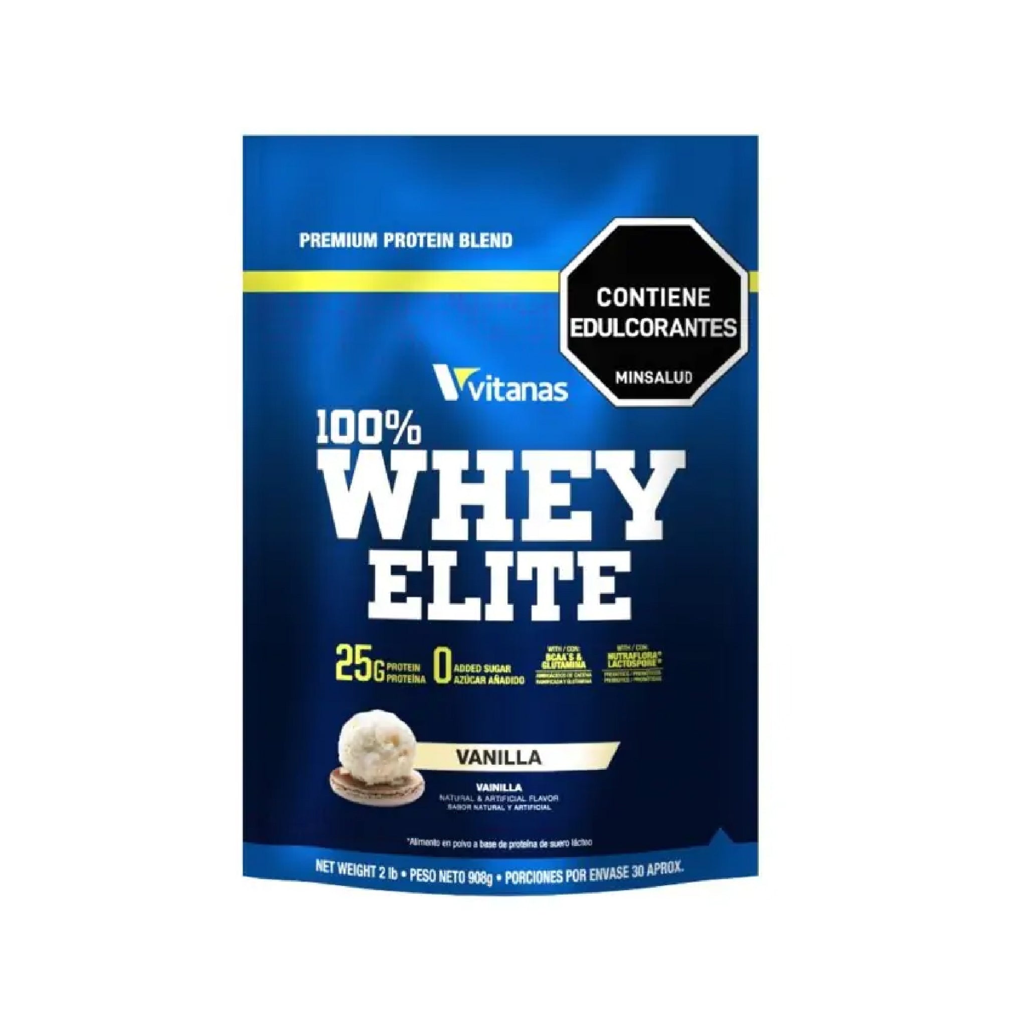Proteína Whey Elite 2 Libras Vitanas