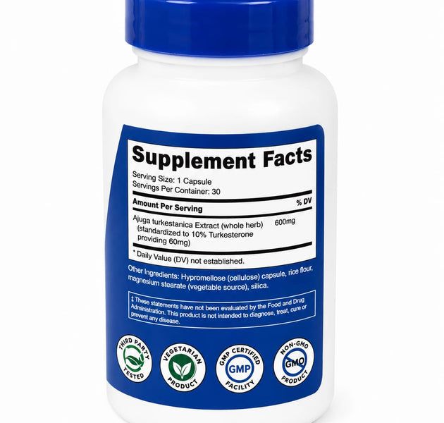 Turkesterone 30 Capsulas Nutricost