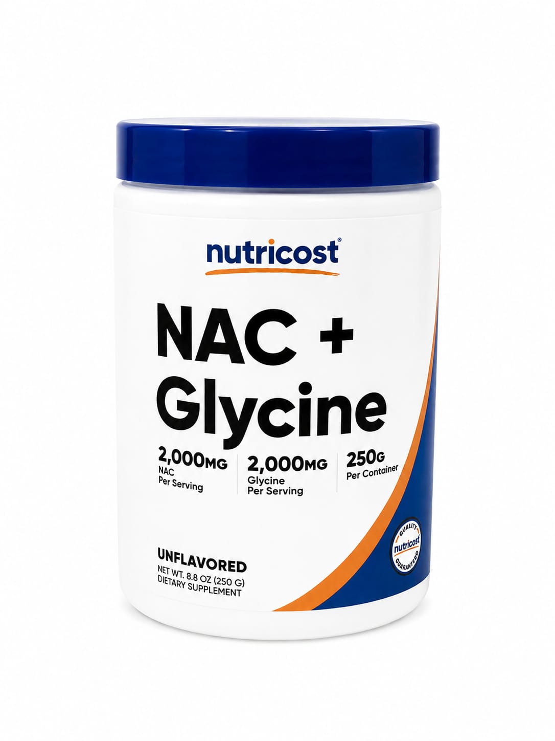 Nac + Glicina 250gr Nutricost