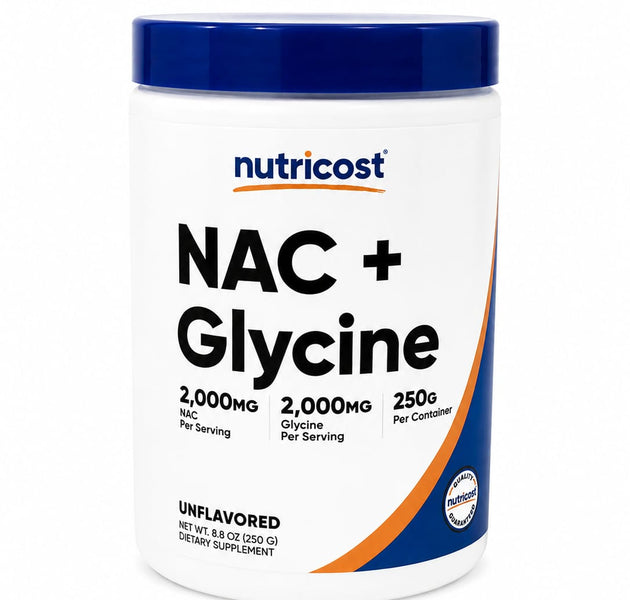Nac + Glicina 250gr Nutricost
