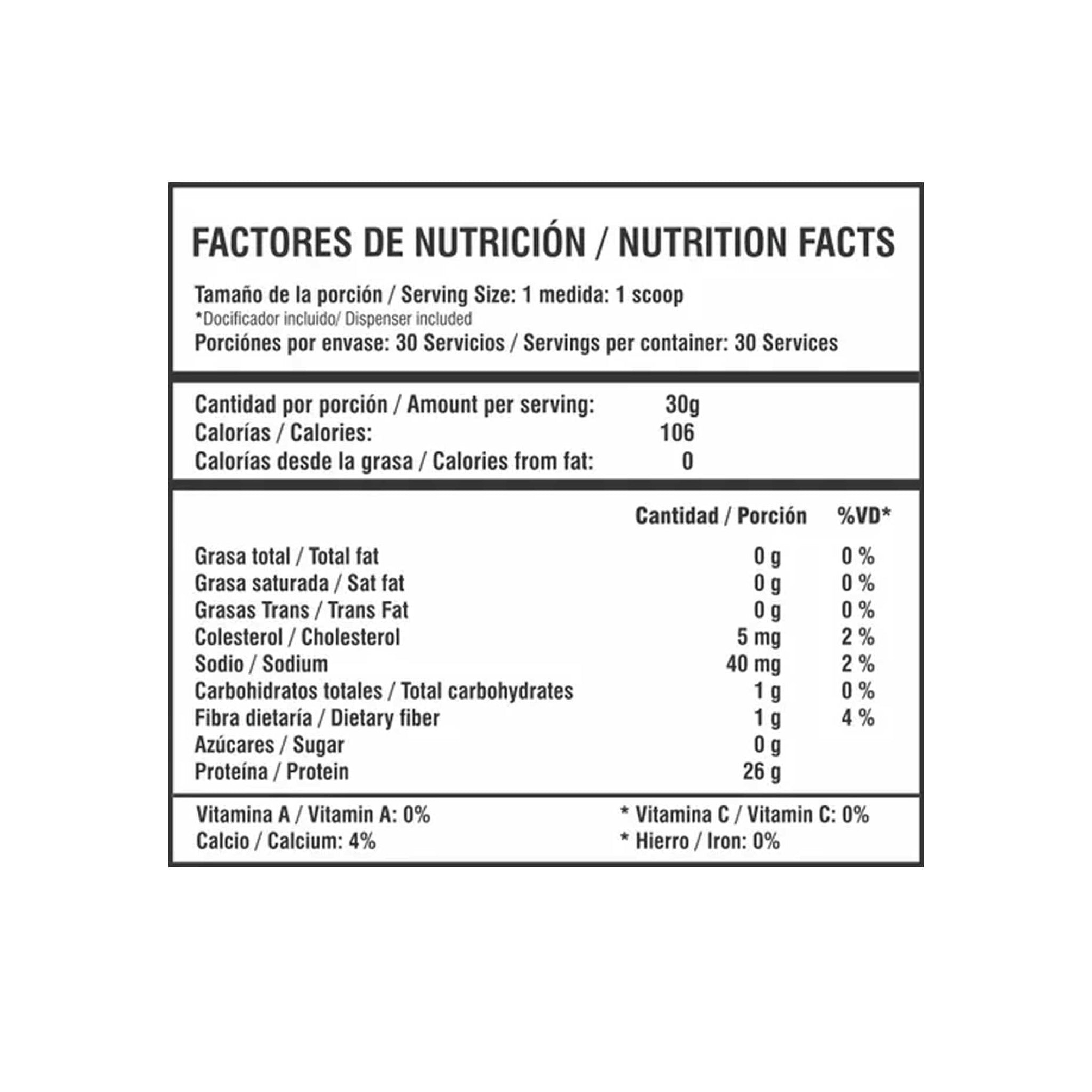 Proteina Whey Pure 2 libras Smart Nutrition
