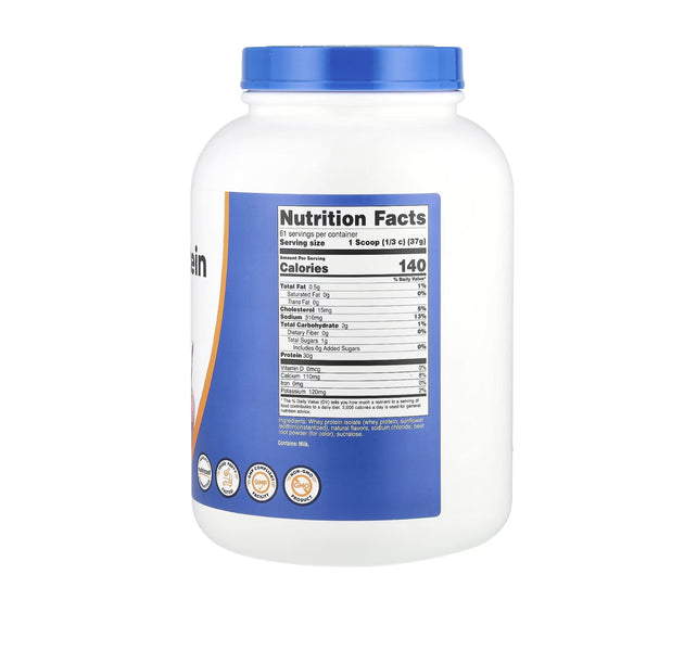 Proteína Whey Protein Isolate 5Libras Nutricost