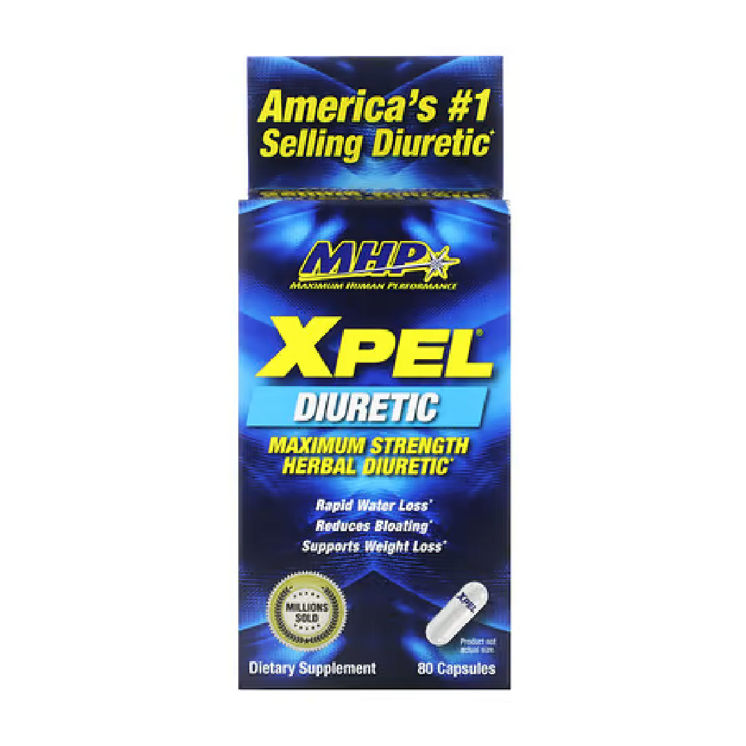 XPEL, Maximum Strength Herbal Diuretic, 80 Capsulas MHP