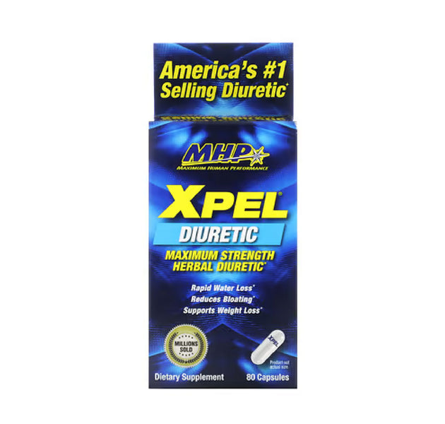 XPEL, Maximum Strength Herbal Diuretic, 80 Capsulas MHP