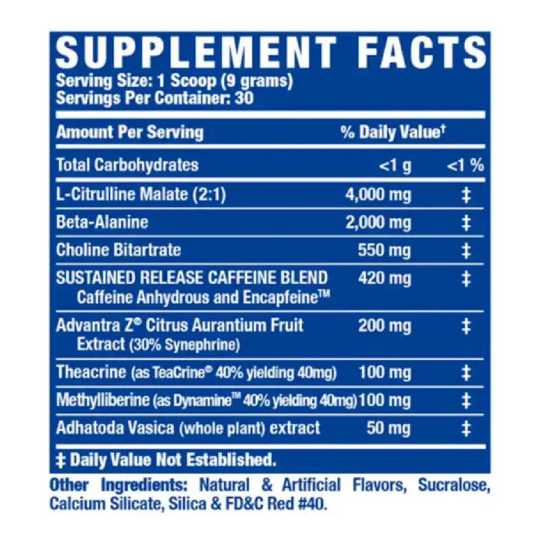 Pre-Entreno Yeah Buddy 30 Servicios Ronnie Coleman