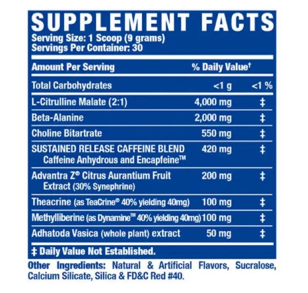 Pre-Entreno Yeah Buddy 30 Servicios Ronnie Coleman