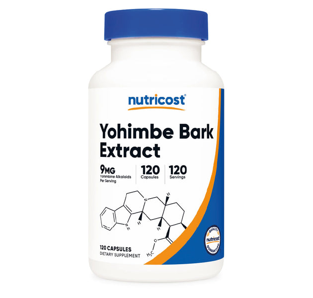 Yohimbe Bark Extract 120 Capsulas Nutricost