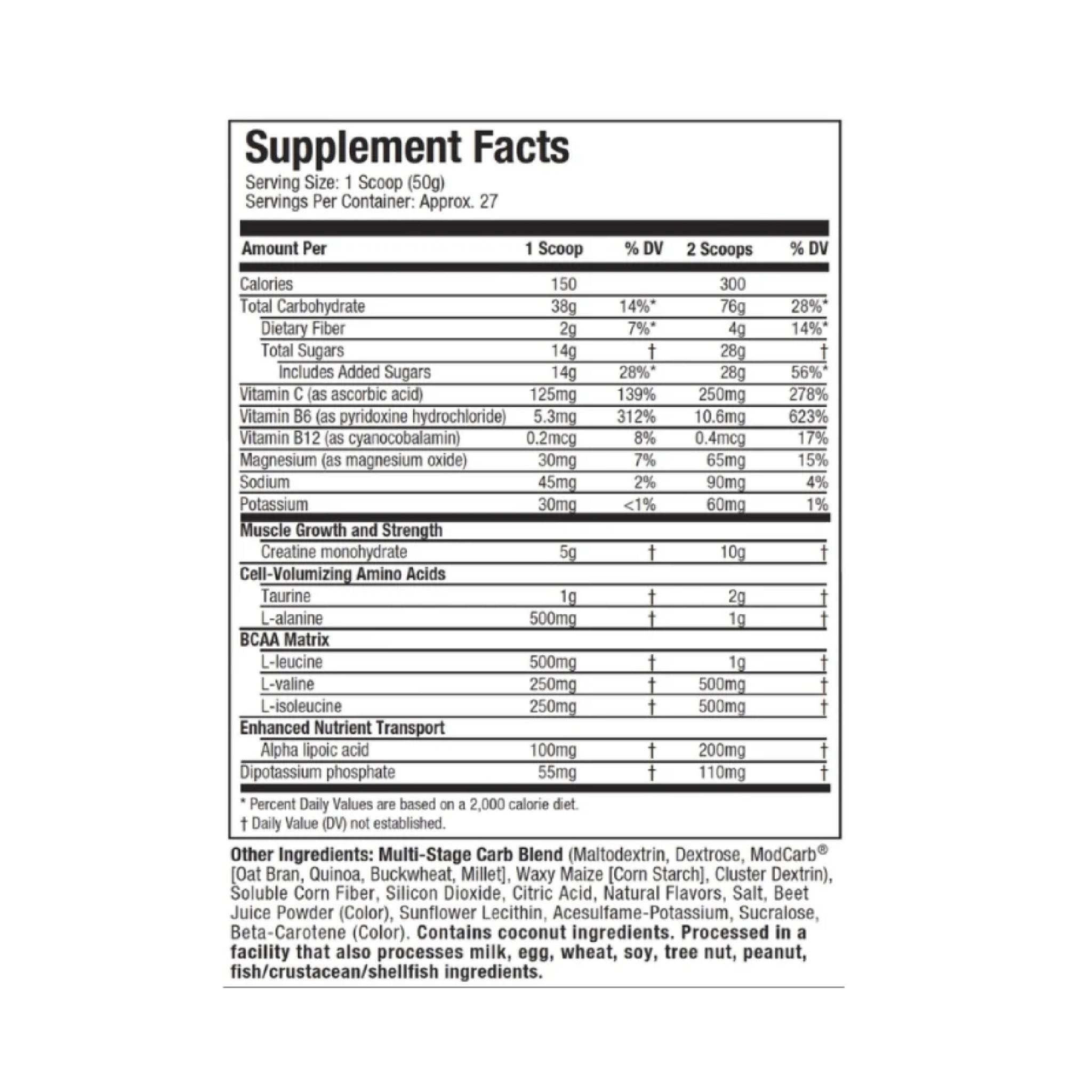 Creatina Cell-Tech 3 Libras 27 Servicios Muscletech
