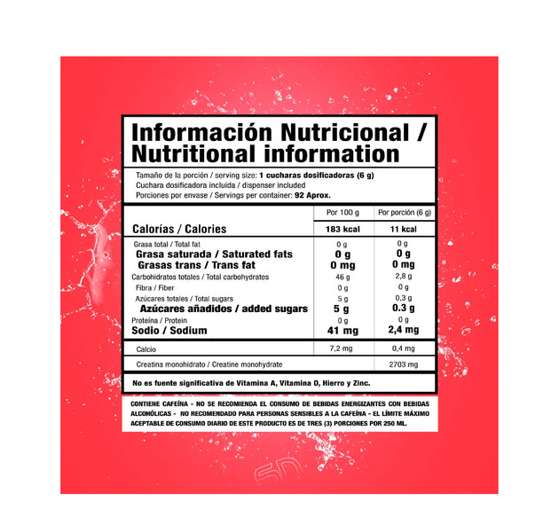 Creatina CRE4-SMART 92 Servicios Smart Nutrition