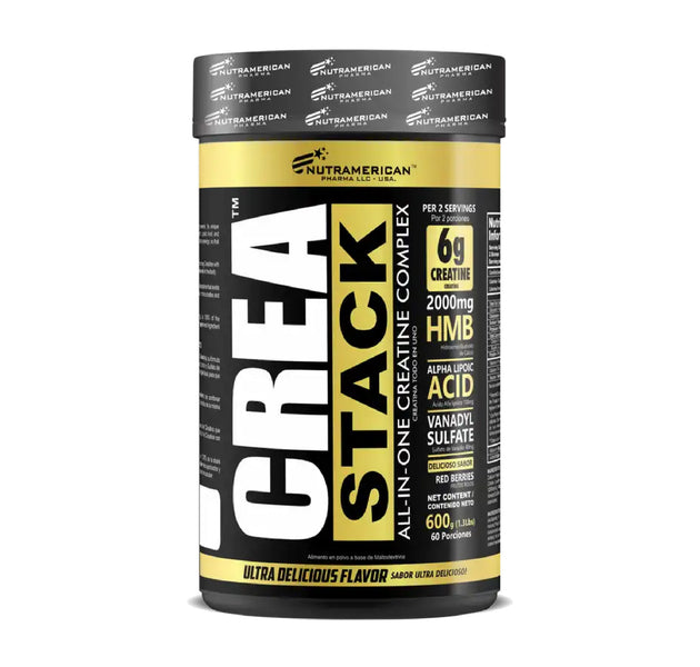 Creatina Crea Stack 1.3 Libras 60 porciones Nutramerican Pharma