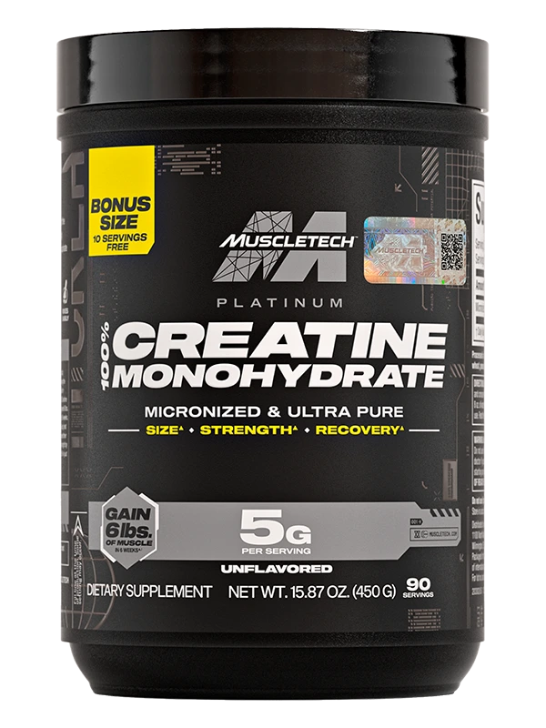Creatina Platinum 5g - 90 Servicios Muscletech
