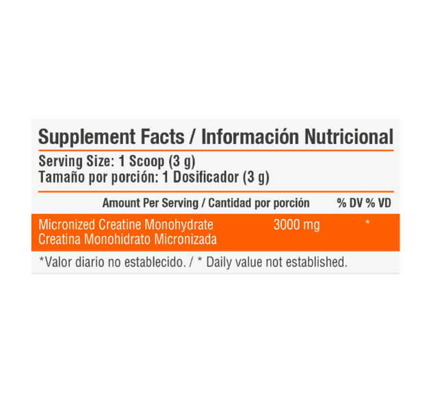Creatina Monohydrate 50 Servicios Healthy Sports.