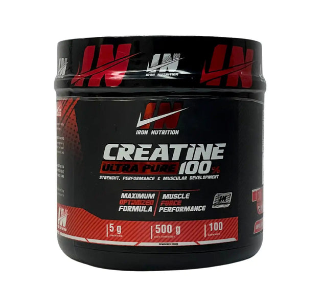 Creatine Ultra Pure 100% 100 Servicios Iron Nutrition
